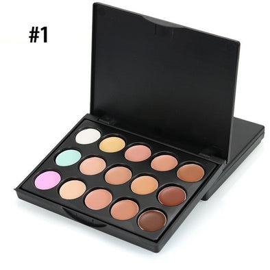 15 Colors Face Concealer Colour Palette