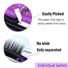 Soft eyelash extensions