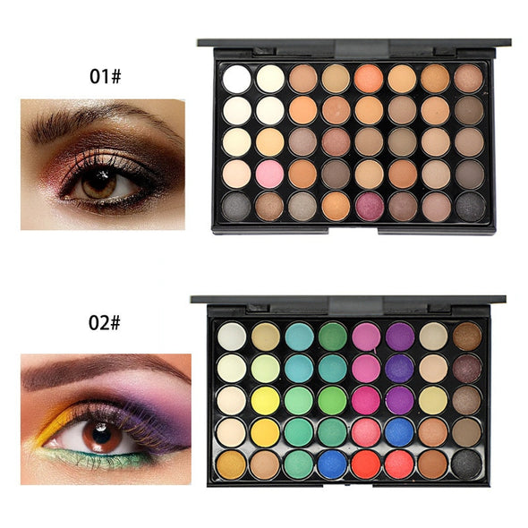 40 Colors Matte Eye Shadow Pallete